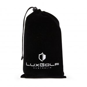 LuxGolf Black Velvet Accessories Pouch (*Pouch Only)